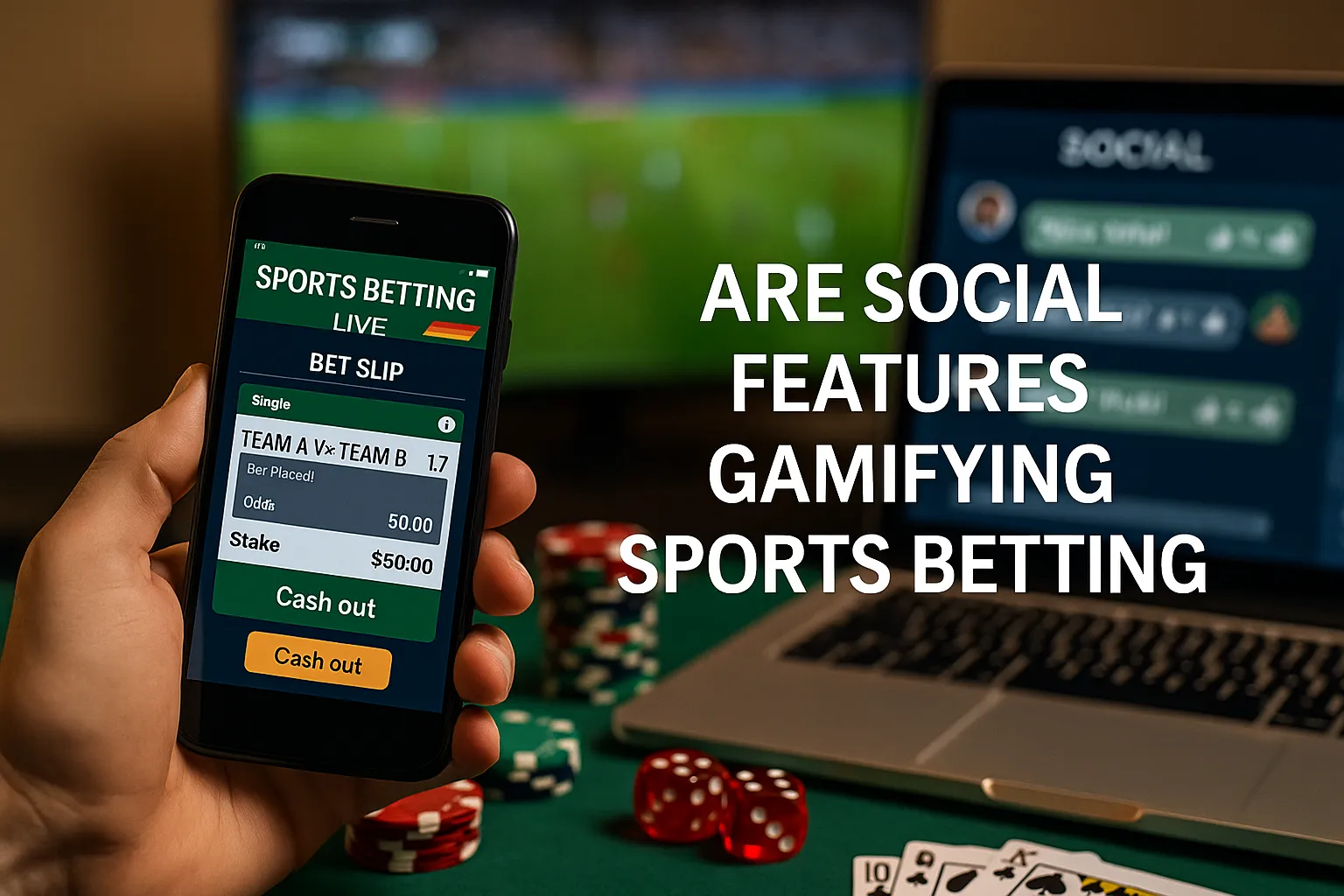 Are Social Features Gamifying Sports Betting