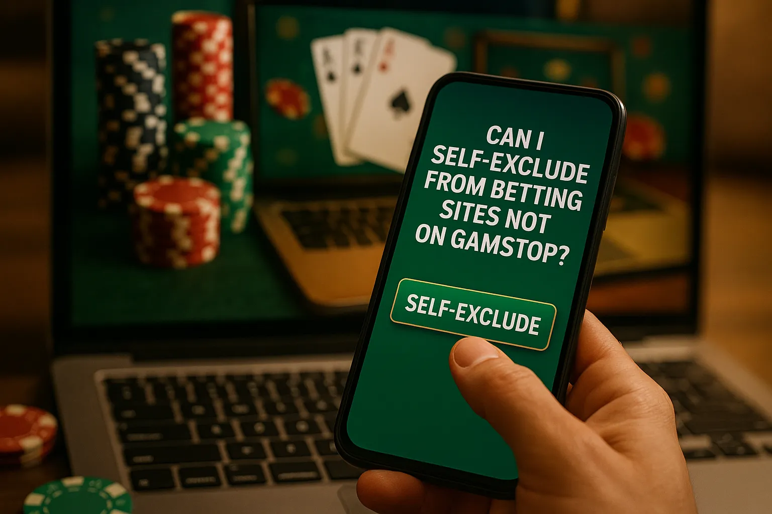 Can I self-exclude from betting sites not on GamStop