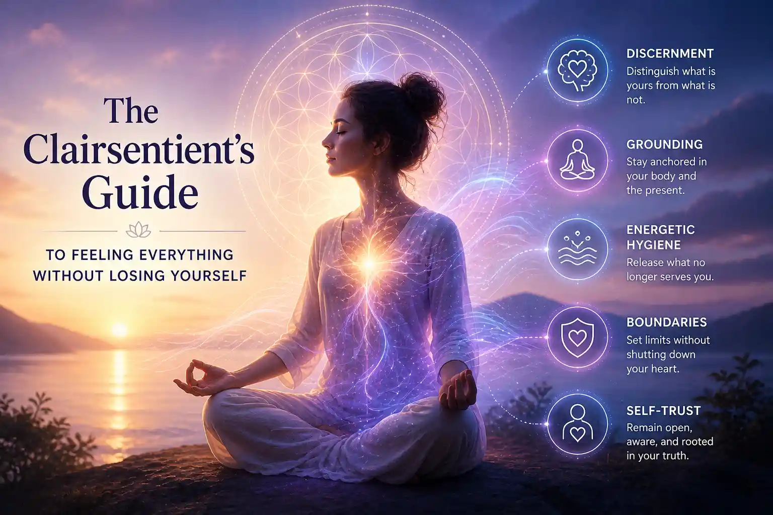 clairsentient energy grounding emotional balance meditation